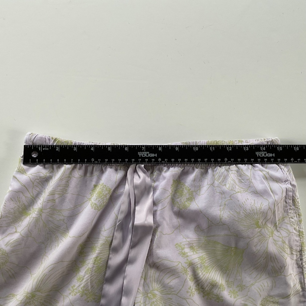 Victoria's Secret PJ Pants Sz M Pastel Botanical Loungewear Sleep Comfy Relaxed - Picture 5 of 8